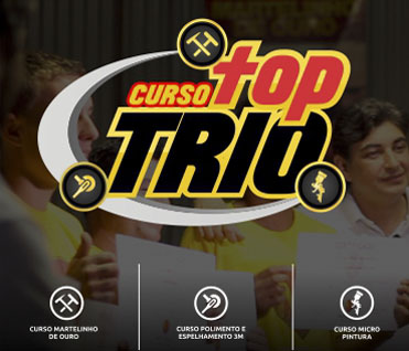 Martelinho Auto Center – Curso de Estética Automotiva – Martelinho de Ouro, Polimento e Espelhamento 3M e Micropintura Curso Top Trio - Martelinho de Ouro + Polimento e Espelhamento + Micropintura